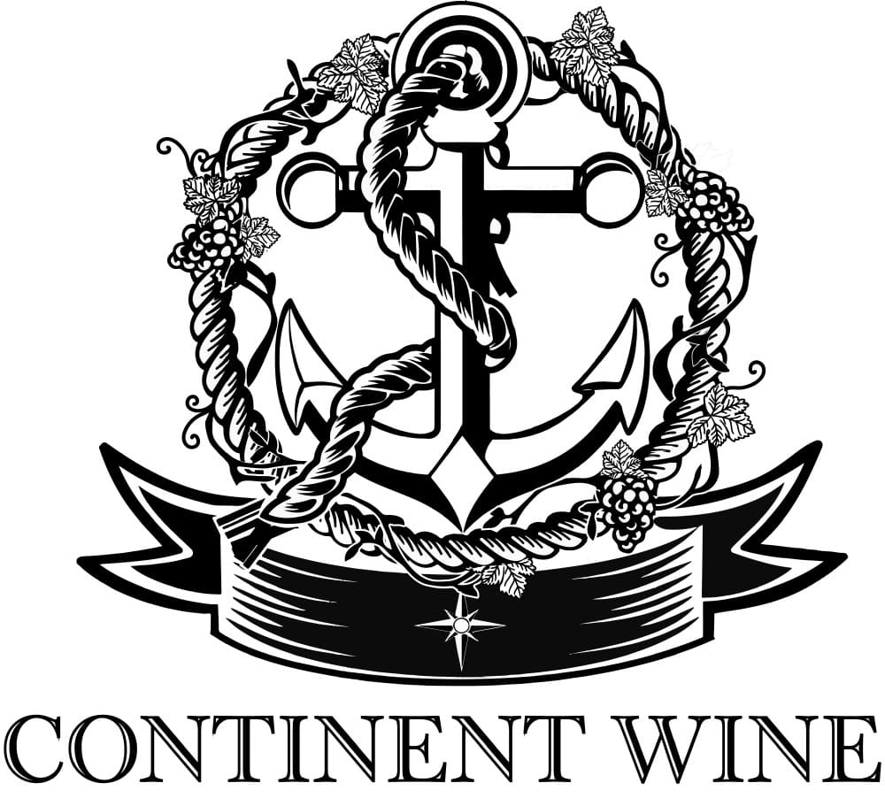 Создание логотипа Continent Wine